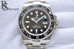 ROLEX GMT-Master II 904L Steel Top-Grated Black Watch